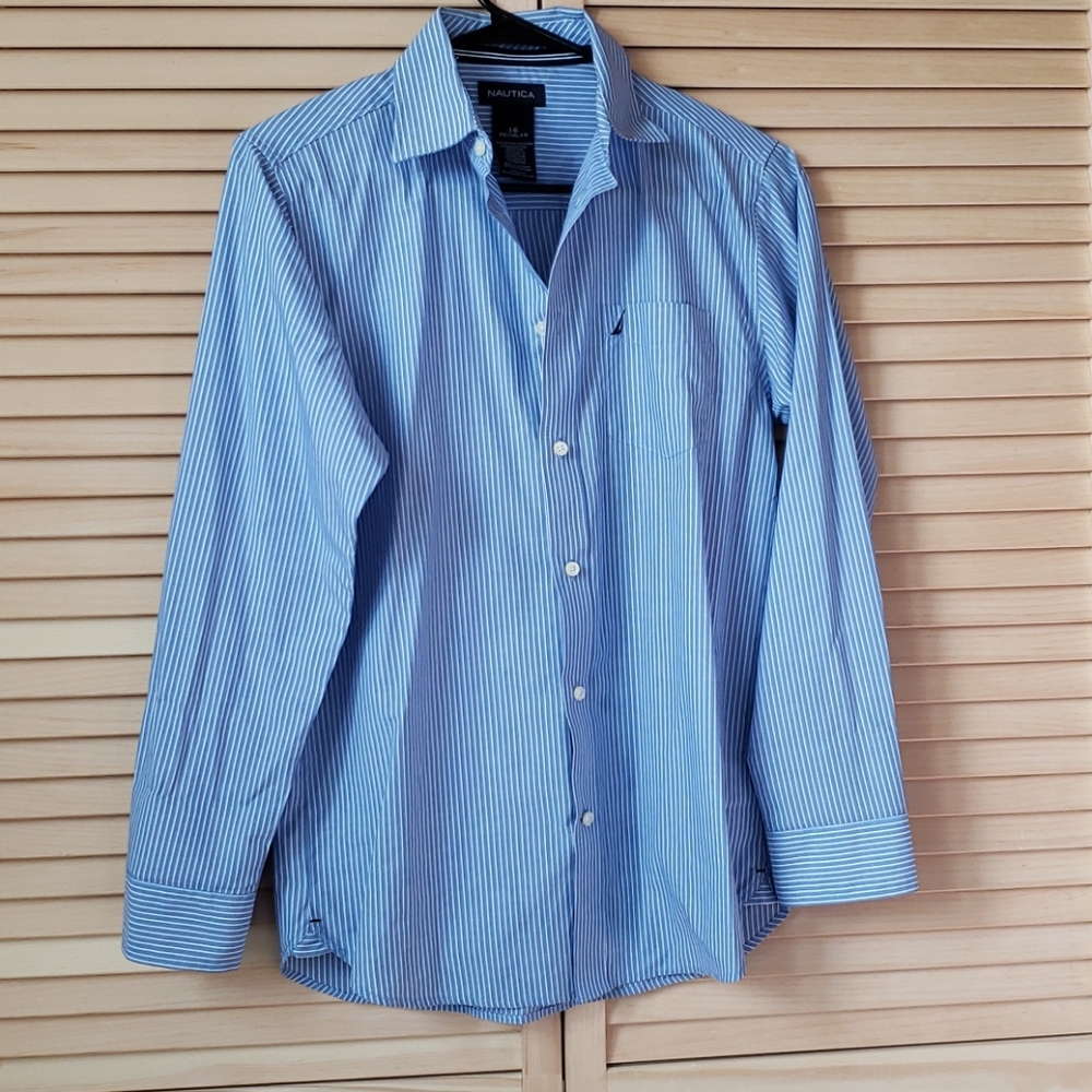 NAUTICA long sleeve dress shirt